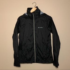 Small Columbia Rain Jacket Black Women’s